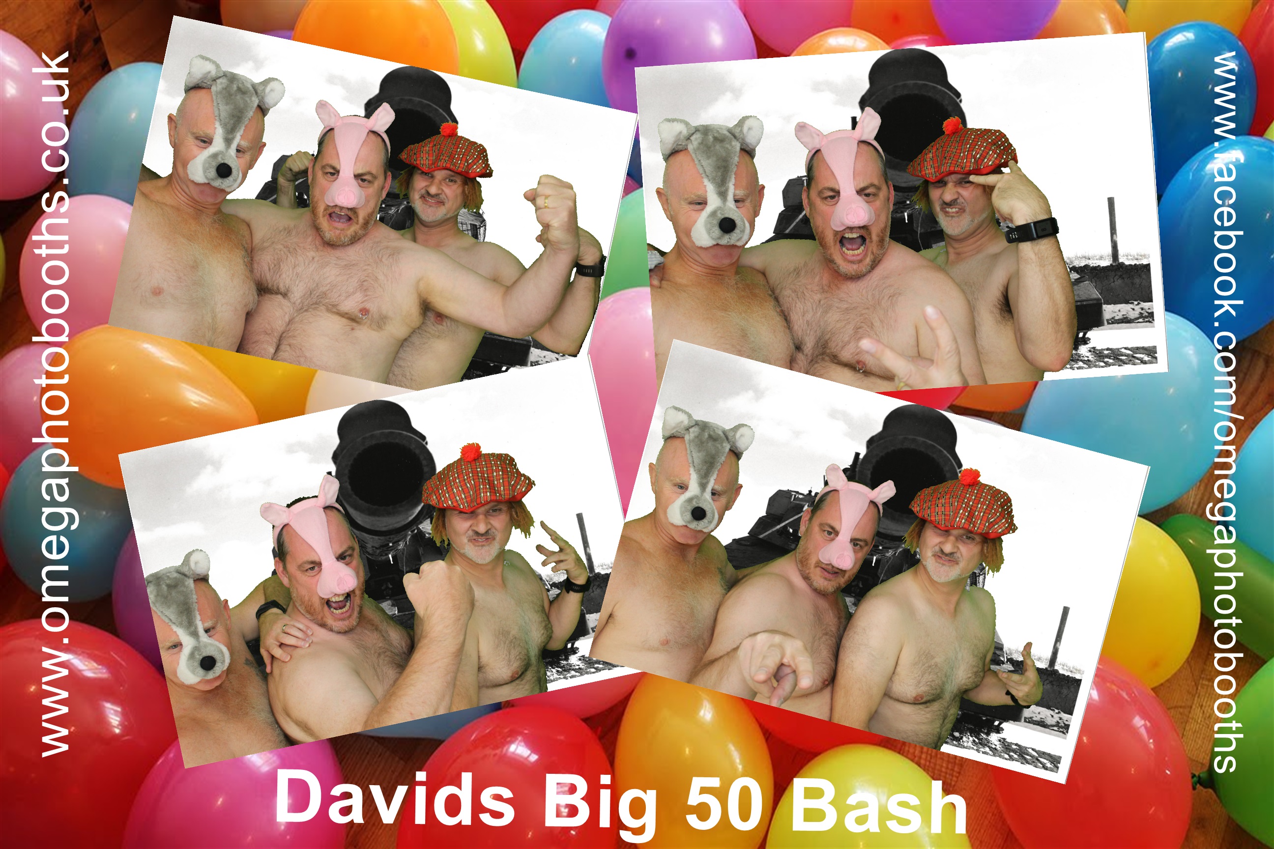 Davids 50th birthday party | View more photos from the event at gallery.omegaphotobooths.co.uk/u/Omega-Photobooths/Davids-50th-birthday-party